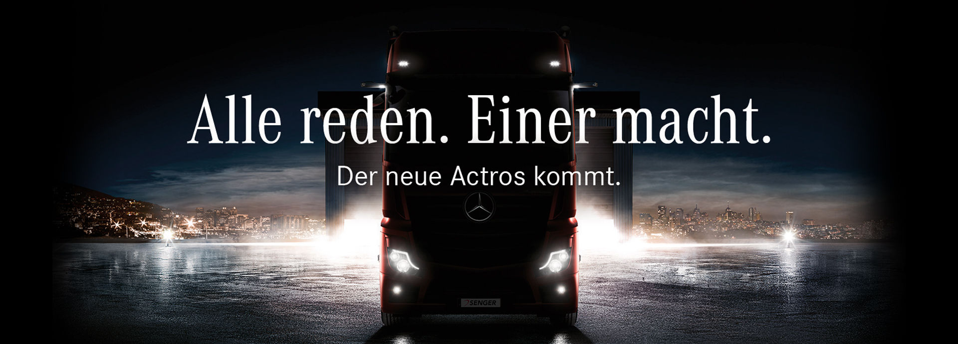 Mercedes Benz Lkw Auto Senger