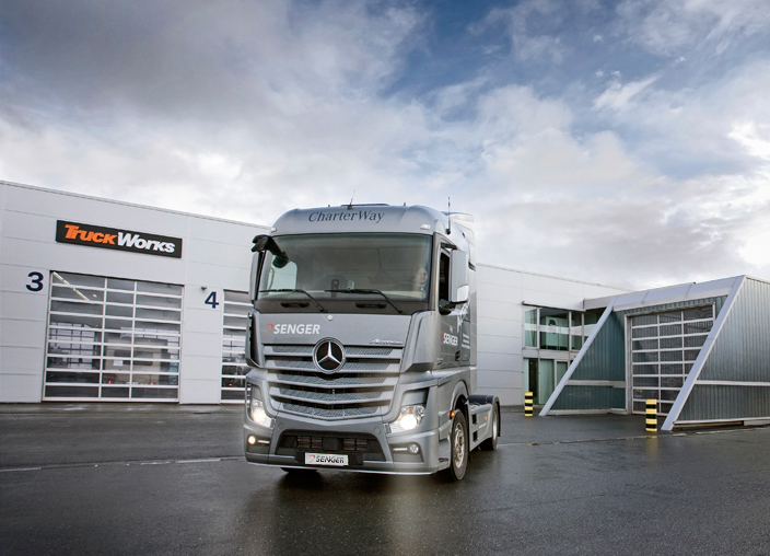 Mercedes Benz Lkw Auto Senger